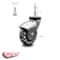 Service Caster 3 Inch Bright Chrome Hooded Polyurethane 5/16 Inch Grip Neck Stem Caster SCC SCC-GN03S310-PPUBD-BC - alternate 2